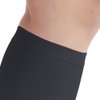Ames Walker AW Style 115 Women's Microfiber 8-15 mmHg Mild Compression Knee High Socks Black Medium