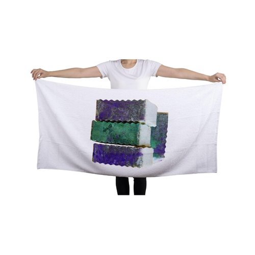 Spare Me Handcrafted Goat Milk Soap, 4oz, Purple Basil, Sage, Lemon