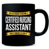 Skilled Enough To Become Certified Nursing Assistant Gift Mug Coffee Tea Cup 15 oz Black