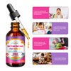 Liposomal Kids Saffron Drops – Organic Saffron Extract Liquid with Holy Basil, Passion, L-Theanine for Focus, Energy Support, Well-Being, Easy to Take Saffron Supplements for Kids, Vegan, 2 FL OZ