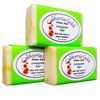 California Gold Artisan Soaps Lemongrass Sage Bar Soap with Spearmint and Calendula 3-4oz. Bars (12 oz.)