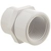 Spears 430 Series PVC Pipe Fitting, Coupling, Schedule 40, 3/4" x 1/2" NPT Female