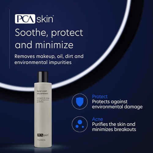PCA SKIN Hydrating Face Wash for Oily Skin, Gentle Face Cleanser, Minimizes Breakouts, 7 fl oz Bottle