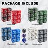 51 Pieces MTG Counter Dice Plus 1 Life Counters +1/+1 Tokens 6 Sided Dice Set for Magic The Gathering, MTG, TCG, Cards Gaming Accessories