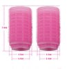 2PCS Double-Layer Bangs Hair Curlers Roller Hair Styling Tools, Pink