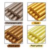 Wax Seal Sticks, 10 PCS Sealing Wax Hot Glue Sticks for Glue Gun (Gold)