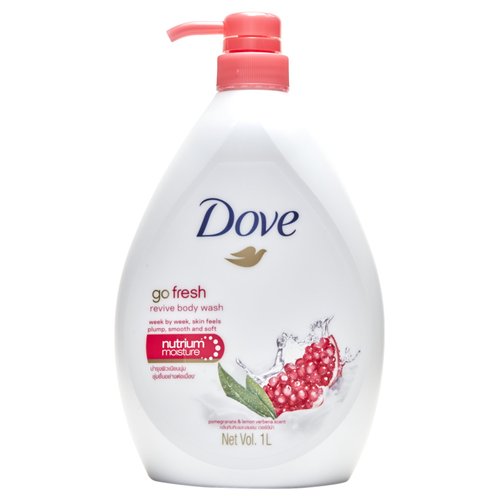 Dove Go Fresh Revive Body Wash, Pomegranate and Lemon Verbena Scent, 33.8 Ounce (1 Liter) International Version