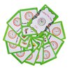 Richardy 20 Analog Clocks Telling Time Flashcards Educational Learning Toys Toddlers Kids Learning Pocket Cards Kindergarten Supplies