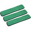 Real Clean 18 inch Microfiber Dry Dusting Mop Refill Pads for Flat Microfiber Mop Frames (Pack of 3)