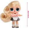 L.O.L. Surprise! Hairgoals Series 2 with 15 Surprises Including Real Hair Fashion Doll, Exclusive Hair Salon Toy Chair, Doll Accessories, Bottle, Comb - Small Dolls for Girls Ages 4-14 Years