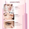 5% Caffeine Eye Cream & Under Eye Serum for Dark Circles and Puffiness Eye Care Eye Roller Serum with 360° Massage Ball Eye Treatment Serum Under Eye Roller Cream for Women Reduce Wrinkles Fine Lines