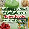 Yamamoto Kanpoh Superfood Green Powder Drink, Organic Barley Young Leaves & 30 Types Vegetables & 12 Vitamin Blends for Daily Nutrition from Japan, 32 Sachets
