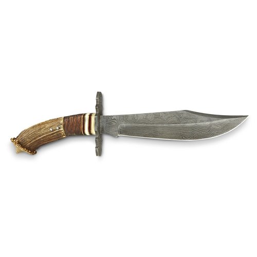 Damascus Szco Supplies El Dorado Skinning Knife