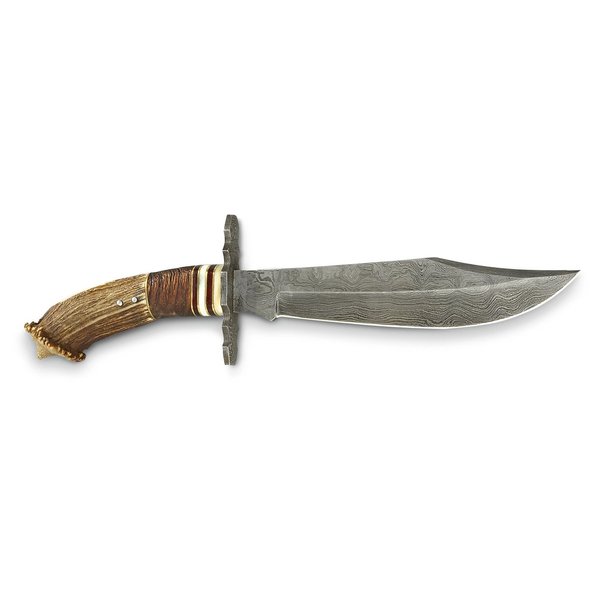 Damascus Szco Supplies El Dorado Skinning Knife