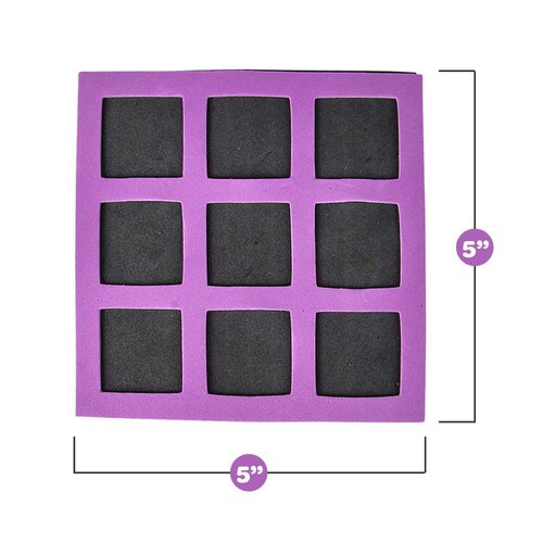 Tic Tac Toe Game (Pack of 24) 5"x5" Foam Tic-Tac-Toe Mini Board Game - Bulk Toys for Kids, Birthday Party Favors, Birthday Goody Bag Stuffers, Classroom Prizes & Occupational Therapy
