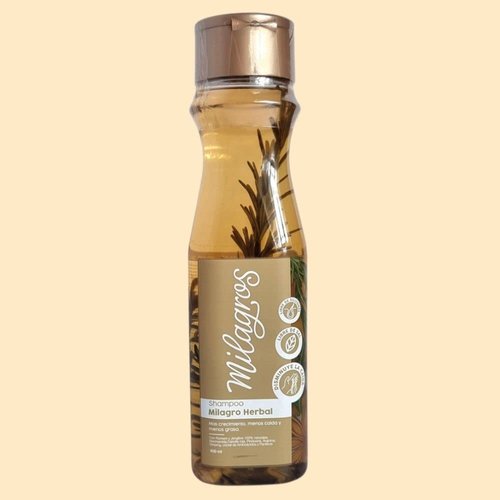 RUUFE Herbal shampoo With 100% natural rosemary and Hair Tonic (2 pack) shampoo milagros herbal y tonico revitalizante capilar milagros herbal