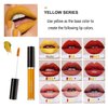 MAEPEOR Matte Liquid Lipstick Set 4PCS Velvety Halloween Lipstick Kit Long-Lasting Wear Non-Stick Cup Lip Gloss Lipstick Set (Set 501)