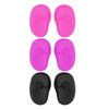 EXCEART 3 Pairs Hairdressing Ear Cover Professional Silicone Hair Dye Earmuffs Ear Protector Ear Cover for Salon Home Hair Dye Shower Bathing