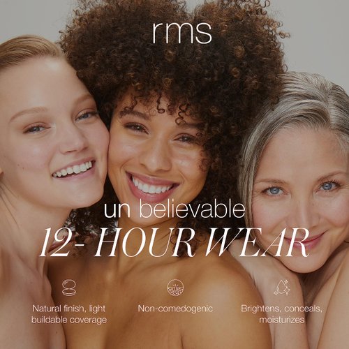 RMS Beauty “Un” Cover-Up Concealer - Organic Cream Concealer & Foundation, Hydrating Face Makeup for Healthy Looking Skin - No.000 (0.2 Ounce)