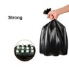 4-6 Gallon Recycled Trash Bags Biodegradable Trash Bags Compostable Garbage bags Recycling bags Degradable Waste basket Liners Bags for Bathroom Kitchen Bedroom Living Room Office (Black, 100 Counts)