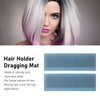 2pcs Hair Holder Drawing Mat, Stainless Steel Needle Hair Extension Card Hair Extension Holder Extension Holder for Hair Extensions 10.6 X 3.5in