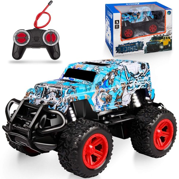 NARRIO Kids Toys for 3 4 5 6 Year Old Birthday Gift, Remote Control Car for Boys 3-5 RC Cars Monster Trucks Age 4-7, Christmas Teen Gifts for 3-7 Year Old , Toddler Age 2-6