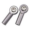 10Pcs ShareGoo M3 Tie Rod End Ball Head Holder Link 3mm Thread Ball Joint Compatible with Redcat HSP Traxxas Axial 1/10 RC Car Truck Boat DIY Robot Airplane,L26mm (Titanium)