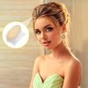 2Pcs Beige Charming Bump It Up Volume Inserts Hair Comb, Do Beehive Hair Style Tool Hair Comb, Do Beehive Hair Base Styling Accessories for Women Lady Girl