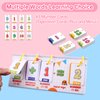 SICOHOME Math Flash Cards for Kids 45pcs Basic Addition and Subtraction Learning Arithmetic Flash Cards for Kindergarten Classroom Learning Activity Special Education Speech Therapy School Supplies