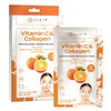 Clear Beauty Vitamin C & Collagen Under Eye Patches - Diminishes Dark Circles & Puffiness, Anti-aging, Cooling & Soothing Eye Pads - Cruelty Free Korean Skin Care For All Skin Types
