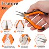 IQIANS 6PCS Jewelry Pliers Set with Acrylic Pallet, Needle Nose Pliers, Wire Cutters, Nylon Jaw Pliers etc. Jewelry Making Kit Tools for DIY Jewelry Repair, Wire Wrapping, Beading and Earring Crafts