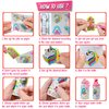 FTBox Decorate Your Own Water Bottle for Girls, Cute Arts and Crafts Gifts Toys for Girls Age 4-6-8-10-12, Unicorn/Mermaid Diamond Painting Crafts Kit for Girls Birthday Christmas Gift