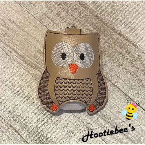 Owl Hand Sanitizer Holder and/or Lip Balm Holder