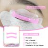 Libeauty Eyelash Lift Rods, 14 Piece Lash Glue Wax for Eyelash Perm with Reusable Lash Lift Ribbon Salon Grade Liquid Silicone Eyelash Curler Tools