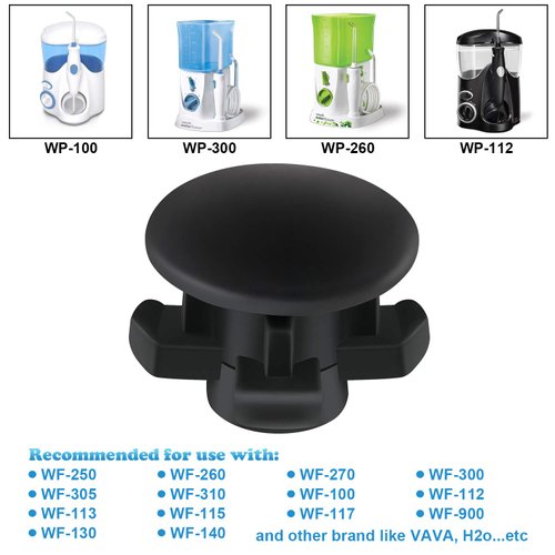 BBTO 6 Pieces Replacement Part Reservoir Tank Valve Rubber Gasket for Water Flossers, Washer Reservoir Plug Compatible With Waterpik WP100, WP900, WP112, WP250, WP300, Ultra, Nano, Traveler, VAVA, H2o