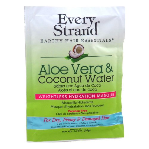 Every Strand Masque Aloe Vera & Coconut Water 1.75 Ounce (12 Pieces)