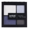 Kiss New York Quad Eye Shadow Palette-KQS03 Navy