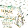 4Pcs Home Sweet Home Tablecloth - Housewarming Decorations Table Cover, Rectangular Key House Decoration Table Cloth for New Home Decoration House Warming Wedding Party Supplies, 51x86 Inch