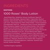 Andalou Naturals 1000 Roses Soothing Body Lotion, with Cocoa + Shea Butter, Aloe & Rosehip, Hydrating Sensitive Skin Lotion for Dry Skin, 8 Fl. Oz