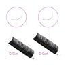 QDMEYEA Eyelash Extensions Supplies 0.05 D Curl Classic Volume Lash Extensions Single Lashes 9mm Length Individual Eyelashes Extension False Mink Silk Lashes Professional Salon Use (9mm, 0.05 D Curl)