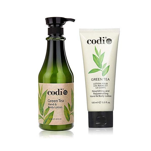 CODi Green Tea Hand & Body Lotion Duo 25 oz + 3.3 oz