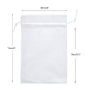G2PLUS Organza Bags 4×6 Inches,100PCS White Organza Gift Bags with Drawstring, Mesh Jewelry Gift Pouches, Sheer Wedding Favors Bags, Christmas Candy Bags for Party Favors, Small Business