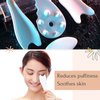 Allshow Gua Sha Facial Tools Set, 4 Pcs Gua Sha Scraping Massage Tool，Ceramics Guasha Board for SPA Acupuncture Therapy Trigger Point Treatment, Face Massager for Facial Skincare