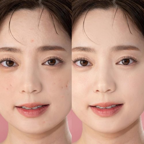 Mesh tight up cushion foundation 01, light beige, Korean cushion foundation, natural coverage, glowing foundation, sweat proof makeup, long lasting foundation, all skin type