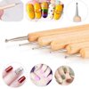FULINJOY 10PCS Dotting Tools Set for Nail Art, Embossing Stylus for Painting Rocks Mandalas, Art Dot Tools