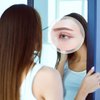 MIYADIVA Magnifying Mirror, 30X Magnifying Mirror Suction Cup for Easy Mounting, Use for Magnifying Makeup Mirror, 30X Travel Magnifying Mirror Stick on Shower Mirror for Plucking Eyebrows 6 Inch