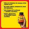 Bragg Energy Apple Cider Vinegar Capsules with B Vitamins - 90 Capsules - Helps Generate Energy at Cellular Level