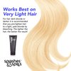 Semi-Permanent Black Hair Dye - Vibrant 2.36 Oz. Tubes Temporary Hair Color - Ammonia and Peroxide Free -Vegan and 100% Cruelty-Free Toner - Lasts for 7-15 Shampoos - by Splashes and Spills
