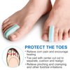 Sumifun Toe Spacers, 8 Packs of Toe Separators for Align Toes and Overlapping Toes and Hammer Toe Pain Relief