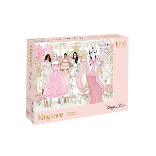 Hardie Grant Elegance 1000 Piece Puzzle: The Beauty of French Fashion